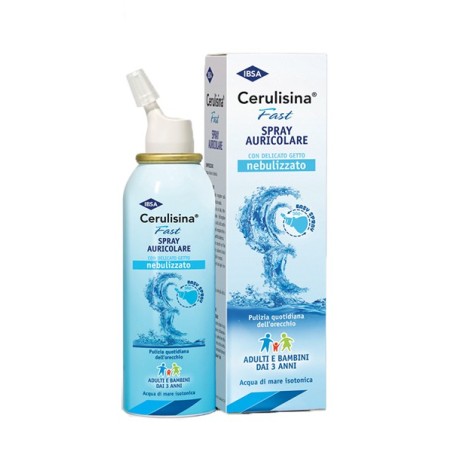 Cerulisina Fast Spray auricolare per la detersione dell'orecchio 100 ml Cerulisina Fast Spray auricolare per la detersione dell'orecchio 100 ml