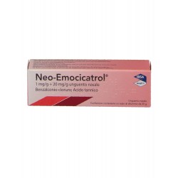Neoemocicatrol unguento nasale 1 mg/g + 20 mg/g 20 g