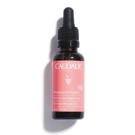 Caudalie Vinosource-Hydra Olio notte rigenerante per nutrire la pelle del viso 30 ml Caudalie Vinosource-Hydra Olio notte rigenerante per nutrire la pelle del viso 30 ml