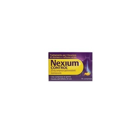 Nexium Control 20 mg 14 compresse rivestite gastroresistenti Nexium Control 20 mg 14 compresse rivestite gastroresistenti