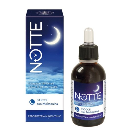Erboristeria Magentina Notte melatonina in gocce 50 ml Erboristeria Magentina Notte melatonina in gocce 50 ml