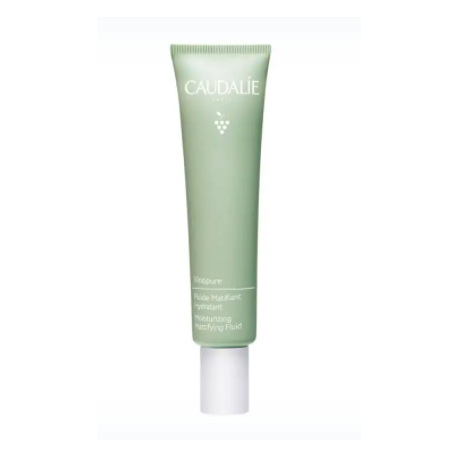 Caudalie Vinopure Fluido Effetto Matt opacizzante anti imperfezioni per pelle mista 40 ml