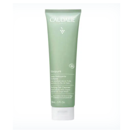 Caudalie Vinopure Gel detergente viso purificante e anti imperfezioni 150 ml