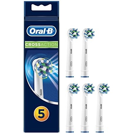 Oral-B EB 50 Cross Action 5 testine di ricambio per spazzolino elettrico Oral-B EB 50 Cross Action 5 testine di ricambio per spazzolino elettrico