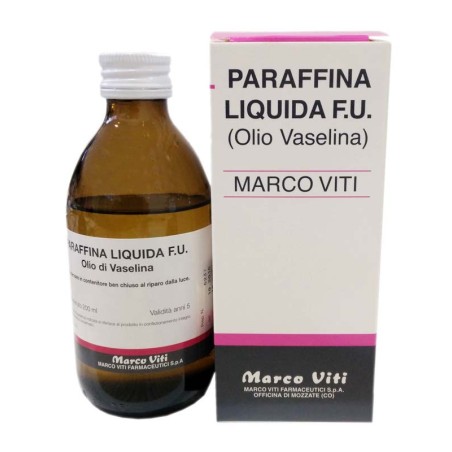 Marco Viti Paraffina Liquida F.U. lassativo 200 ml Marco Viti Paraffina Liquida F.U. lassativo 200 ml