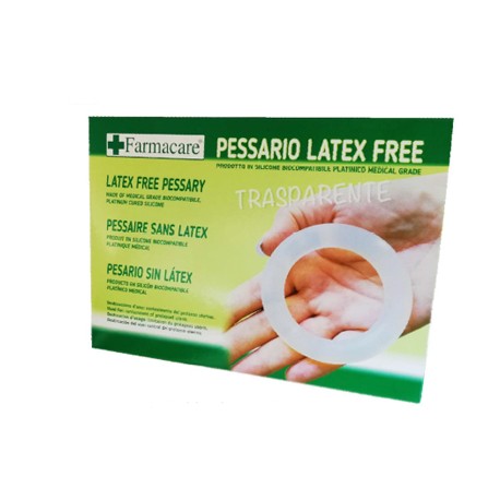 Pessario Latex Free Trasparente biocompatibile per prolasso uterino 70 mm