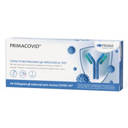 Primacovid Test rapido per misurare gli anticorpi neutralizzanti dopo il vaccino per il covid 1 pezzo