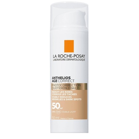 La Roche Posay Anthelios Age Correct SPF50 - Crema viso antietà con fattore di protezione solare 50 ml La Roche Posay Anthelios Age Correct SPF50 - Crema viso antietà con fattore di protezione solare 50 ml
