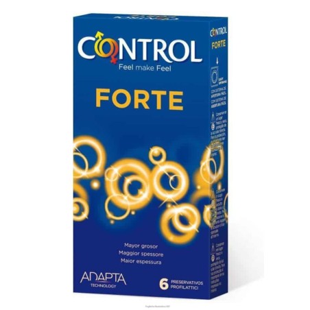 Control Nature Forte profilattico maggior spessore 6 pezzi Control Nature Forte profilattico maggior spessore 6 pezzi