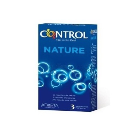 Control Nature profilattico in lattice naturale 3 pezzi Control Nature profilattico in lattice naturale 3 pezzi
