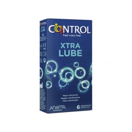 Control Nature Xtra Lube profilattico lubrificato 6 pezzi Control Nature Xtra Lube profilattico lubrificato 6 pezzi