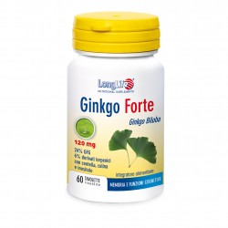 LongLife Ginkgo Plus integratore per la memoria 60 tavolette