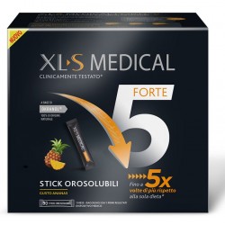 XLS Medical Forte 5 90 stick orosolubili - Integratore per la Perdita di Peso