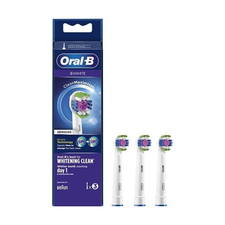 Oral B 3D White 3 testine refill per spazzolino elettrico Oral B 3D White 3 testine refill per spazzolino elettrico