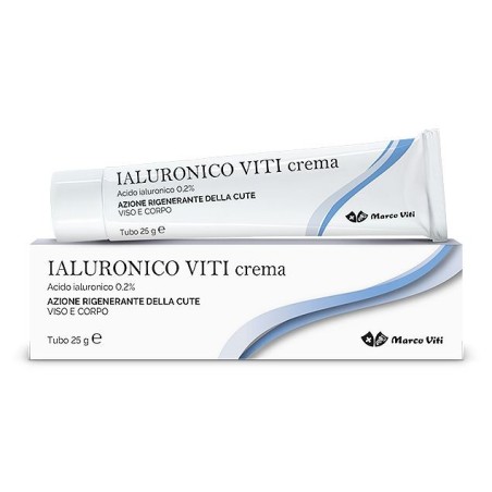 Marco Viti Acido Ialuronico crema viso e corpo rigenerante della cute 25 g Marco Viti Acido Ialuronico crema viso e corpo rigenerante della cute 25 g