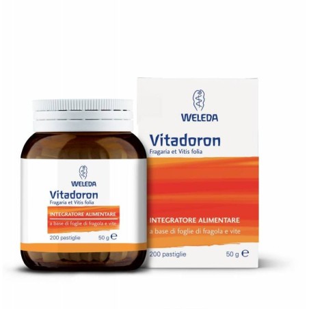 Weleda Vitadoron integratore antiossidante per il micro-circolo 200 pastiglie Weleda Vitadoron integratore antiossidante per il micro-circolo 200 pastiglie
