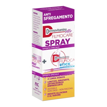 Dermovitamina Filmocare Spray antisfregamento per irritazioni intime 30 ml Dermovitamina Filmocare Spray antisfregamento per irritazioni intime 30 ml