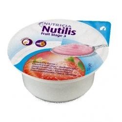 Nutilis  Fruit Stage 3 Gusto fragola alimento speciale per disfagia 3 x 145 g