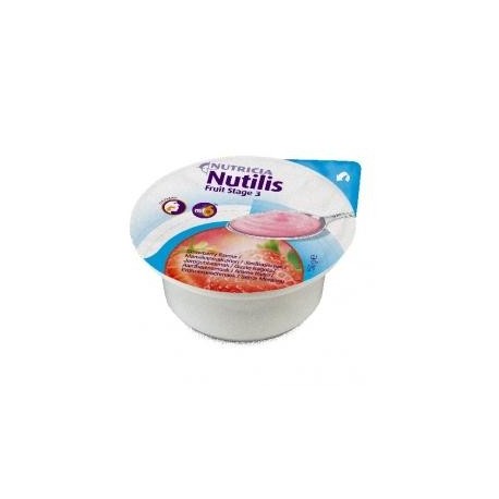 Nutilis Fruit Stage 3 Gusto fragola alimento speciale per disfagia 3 x 145 g