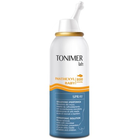 Tonimer Panthexyl Baby Spray Soluzione ipertonica per igiene nasale 100 ml Tonimer Panthexyl Baby Spray Soluzione ipertonica per igiene nasale 100 ml