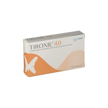 Tiroxil 4.0 integratore per il benessere della tiroide 30 compresse Tiroxil 4.0 integratore per il benessere della tiroide 30 compresse