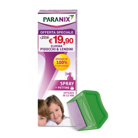 Paranix Spray trattamento extra forte contro pidocchi e lendini 100 ml