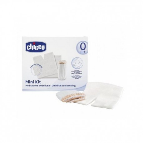 Chicco Mini Kit Medicazione ombelicale per neonati 0 mesi