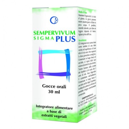 Sempervivum Sigma Plus integratore a base di estratti vegetali 30 ml Sempervivum Sigma Plus integratore a base di estratti vegetali 30 ml