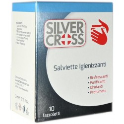 Silvercross Salviette igienizzanti per la pulizia delle mani 10 pezzi