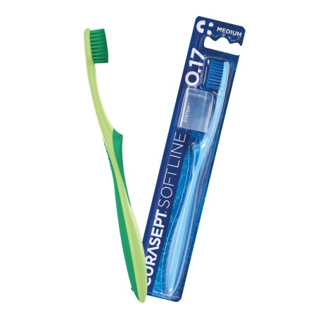 Curasept Medium 017 Spazzolino da denti medio 1 pezzo Curasept Medium 017 Spazzolino da denti medio 1 pezzo