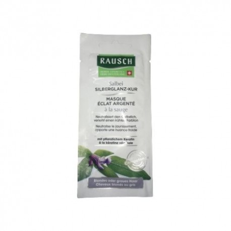 Rausch maschera alla salvia per lucentezza capelli biondi e grigi