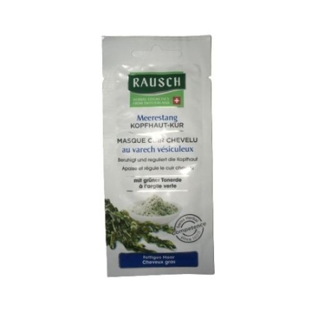Rausch Maschera curativa per cuoio capelluto alla quercia marina 1 bustina da 15 ml Rausch Maschera curativa per cuoio capelluto alla quercia marina 1 bustina da 15 ml