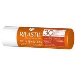 Rilastil Sun System Stick Labbra solare trasparente SPF 30 - 4 ml