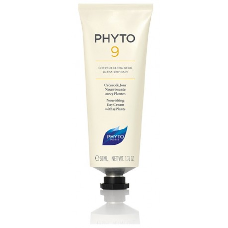 Phyto 9 Crema maschera nutriente per capelli secchi alle 9 erbe vegetali 50 ml