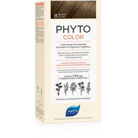 Phyto Phytocolor Kit colorazione per capelli senza ammoniaca 8 Biondo chiaro