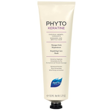 Phyto Phytokeratine Maschera riparatrice alla cheratina vegetale per capelli danneggiati 150 ml Phyto Phytokeratine Maschera riparatrice alla cheratina vegetale per capelli danneggiati 150 ml