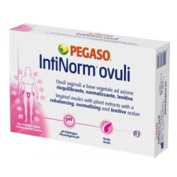 IntiNorm ovuli vaginali a base vegetale riequilibranti normalizzanti 5 pezzi