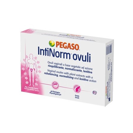 IntiNorm ovuli vaginali a base vegetale riequilibranti normalizzanti 5 pezzi IntiNorm ovuli vaginali a base vegetale riequilibranti normalizzanti 5 pezzi