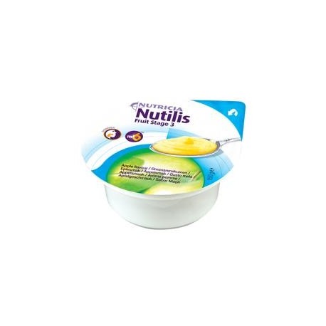 Nutilis Fruit Stage 3 Gusto mela alimento semisolido a fini dietetici speciali 3 x 150 g