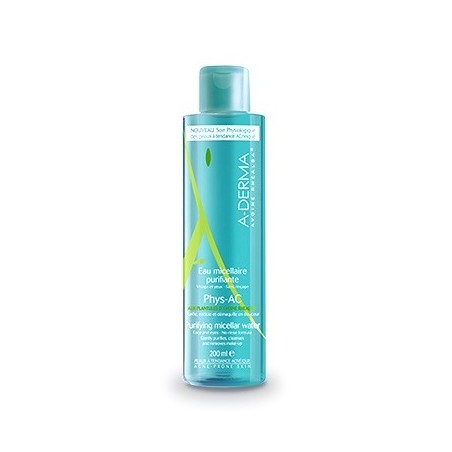 A-Derma Phys-AC Acqua micellare viso purificante e detergente per pelle secca 200 ml A-Derma Phys-AC Acqua micellare viso purificante e detergente per pelle secca 200 ml