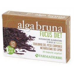 Farmaderbe Alga Bruna Fucus Diet integratore per dimagrire 30 capsule