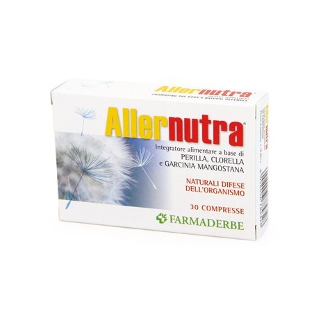 Farmaderbe Allernutra integratore per difesa delle vie respiratorie 30 compresse Farmaderbe Allernutra integratore per difesa delle vie respiratorie 30 compresse
