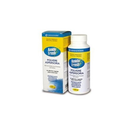 Farmaderbe Amido Fresh Polvere aspersoria rinfrescante e lenitiva 100 g Farmaderbe Amido Fresh Polvere aspersoria rinfrescante e lenitiva 100 g