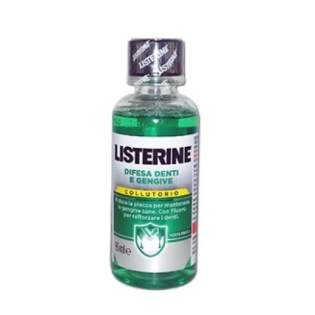 Listerine Difesa Denti e Gengive collutorio protettivo antibatterico 95 ml Listerine Difesa Denti e Gengive collutorio protettivo antibatterico 95 ml