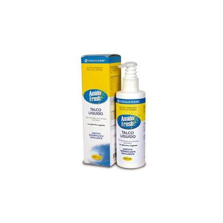 Farmaderbe Amido Fresh Talco liquido assorbente, lenitivo e rinfrescante 200 ml