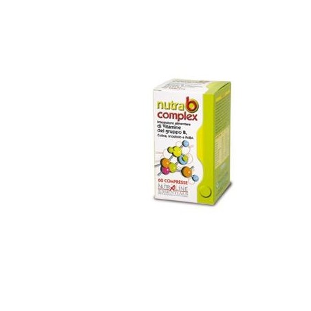 Farmaderbe Nutra B-Complex integratore per energia e umore 60 compresse Farmaderbe Nutra B-Complex integratore per energia e umore 60 compresse