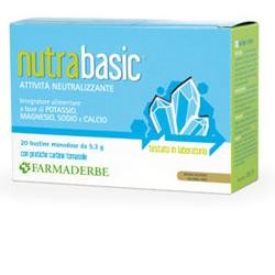 Farmaderbe Nutrabasic integratore multiminerale 20 bustine