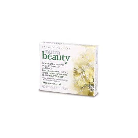 Farmaderbe Nutra Line Beauty integratore antiossidante antirughe 30 capsule Farmaderbe Nutra Line Beauty integratore antiossidante antirughe 30 capsule