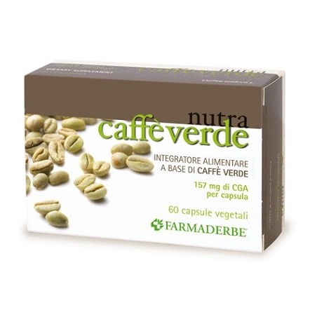 Farmaderbe Caffè verde integratore energizzante 60 capsule Farmaderbe Caffè verde integratore energizzante 60 capsule