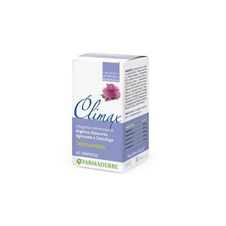 Farmaderbe Climax integratore contro i disturbi della menopausa  60 compresse